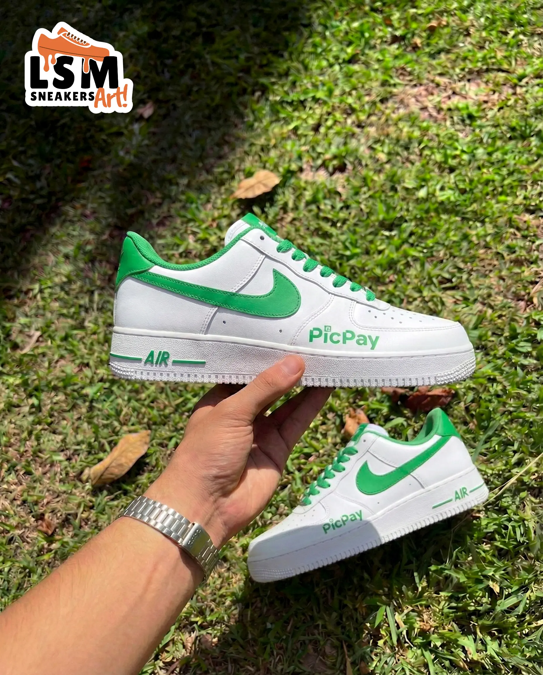 Tênis Customizado 1 Tenis Customizado Picpay - LSM Sneakers Art
